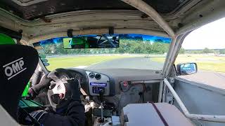 Day 1 Last Stint Part 5 White Powder Racing Thompson Speedway 2025 BMW E36 24 hours of Lemons