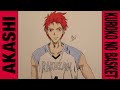 Drawing Time Lapse: Seijuro Akashi (Kuroko no ...