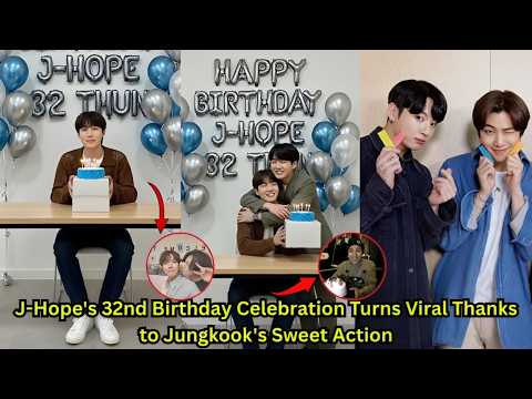 BTS J-Hope's 32nd Birthday in the Spotlight! Jungkook Gives ARMY a Sweet Surprise That Melts