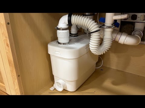 Sanivite Saniflo Sink Pump - Vent + Installation!