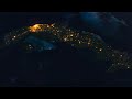 Cuba From Space 4K Night Earth Orbit Animation Free Stock Video