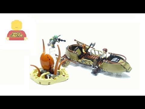 Vidéo LEGO Star Wars 75174 : Evasion de Desert Skiff