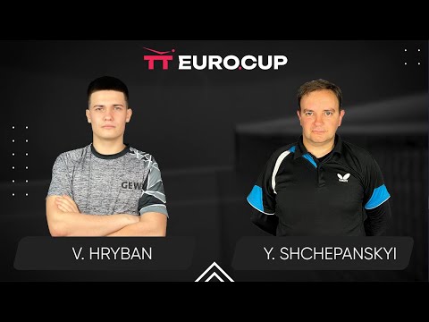 15:55 Vadym Hryban - Yurii Shchepanskyi 27.01.2024 TT Euro.Cup Ukraine Star. TABLE 3