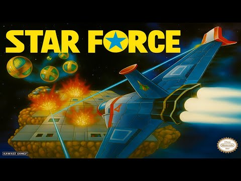 Star Force [NES] Gameplay Walkthrough FULL GAME [4K60ᶠᵖˢ🔴]