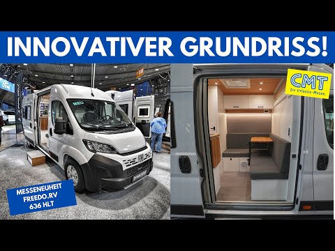 FREEDO RV 636 HLT - MESSENEUHEIT - CMT 2026 Stuttgart - Innovativer Grundriss