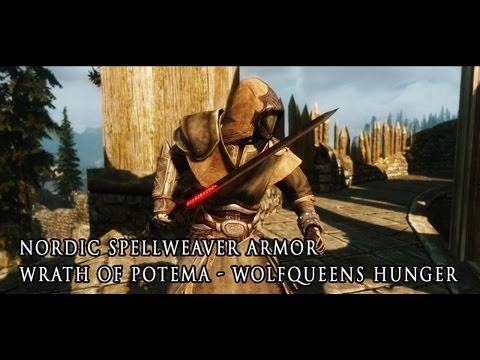 TES V - Skyrim: Nordic Spellweaver Armor, Wrath of Potema