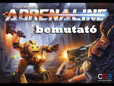 Adrenaline - társasjáték bemutató (Quake/UT egy dobozban) - Jatszma.ro