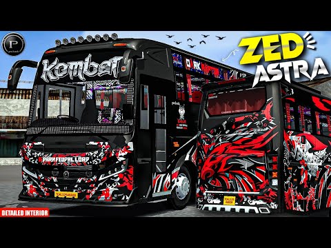 Bussid New Zed Astra ( KOMBAM | BOMBAY ) Bus Mod Bus Simulator Indonesia