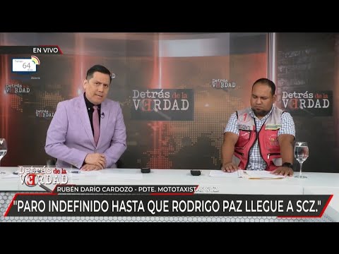 Mototaxistas van al paro indefinido el lunes en Santa Cruz, exigen la renuncia del ministro Medinace