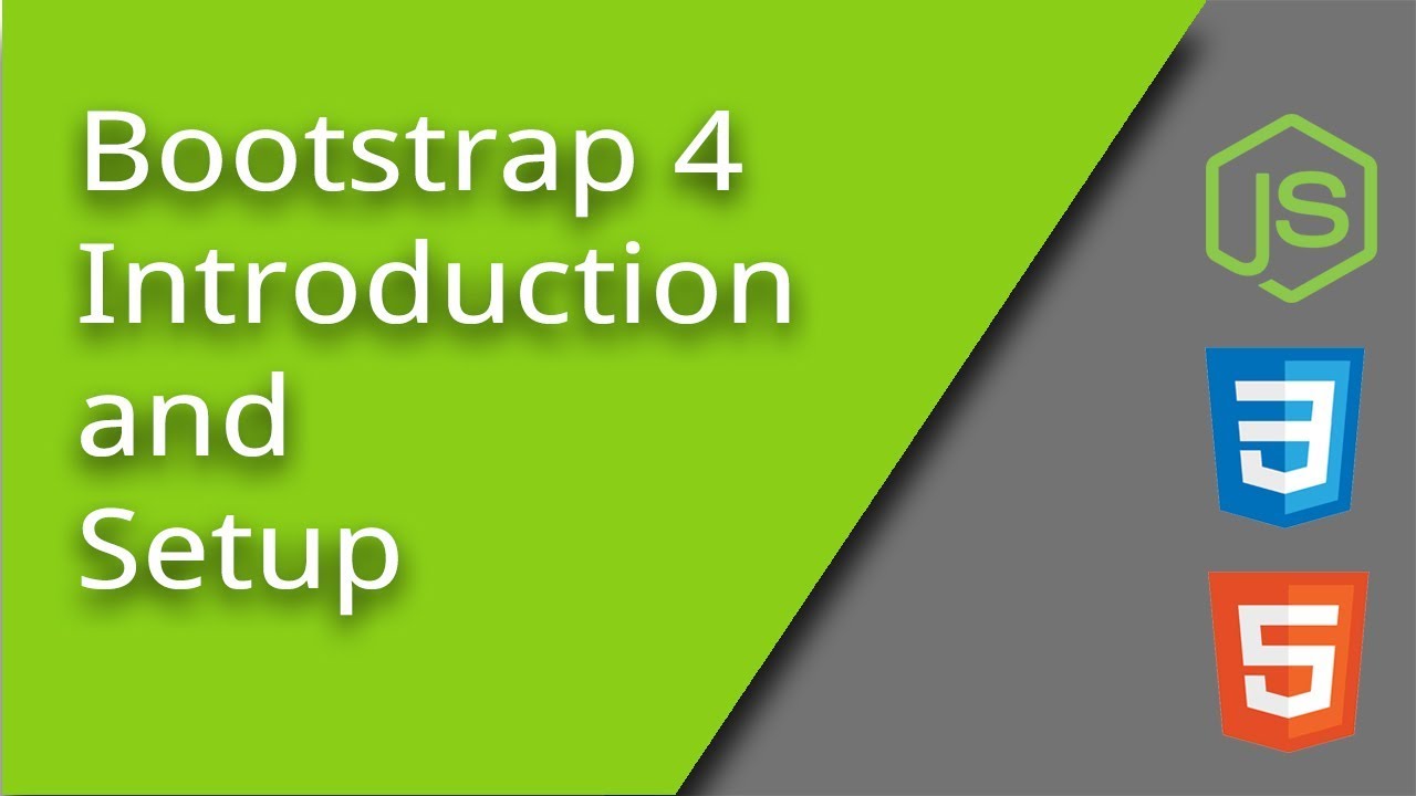 Learn Bootstrap 4 - Intro & Setup - Episode 1