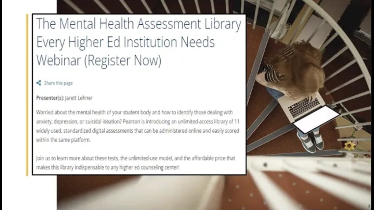 The Mental Health Assessment Library Every Higher Ed Institution Needs Webinar (Recording)