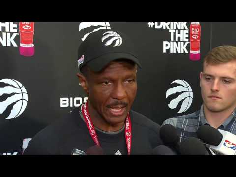 Raptors Practice: Dwane Casey - April 19, 2017