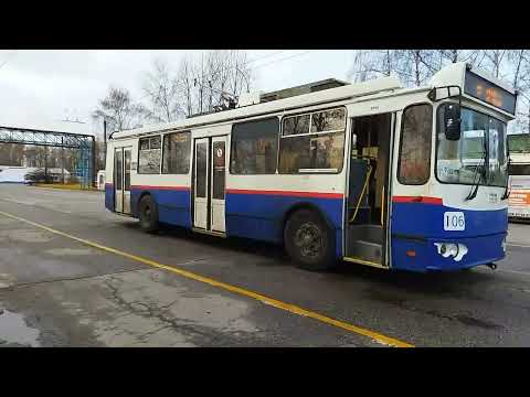 Троллейбус ЗиУ-682Г-016.02, бортовой номер 106, Ярославль.