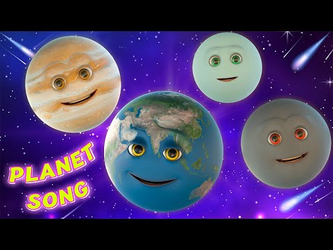 Planet Song | Solar System Song | Baby Songs | Kids Songs | IshKids Baby Songs