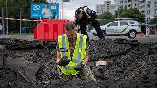 Krieg in der Ukraine: russische Raketen- und Drohnenangriffe auf Kyjiw – zehn Verletzte