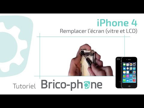 comment remonter un ecran iphone 4