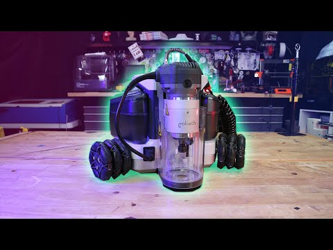 First Look: The Goliath CNC Robot - Cuts full sheets but fits in a backpack