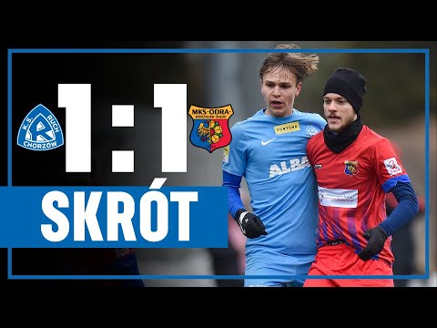 SKRÓT: Ruch Chorzów 1-1 Odra Wodzisław [SPARING] (25.01.2023)