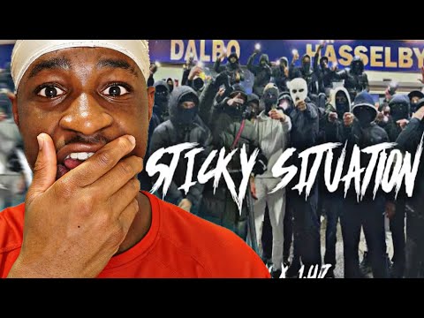 NO CAP IN THEIR RAP! | Sticky X 1.cuz- Sticky situation (Official video) Swedish RAP Reaction!