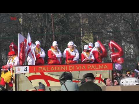 I Paladini Di Via Palma carro da getto - Carnevale Ivrea 2017