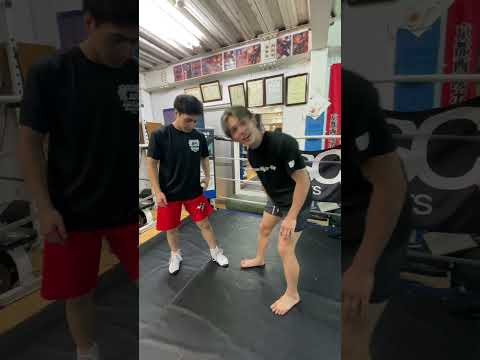 #shorts ボクサーが絶対に使ってはいけない必殺技「スネに三日月蹴り」