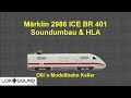 Märklin 2986 BR 401 ICE Sound Conversion HLA LokSoundV5 Interior Lighting