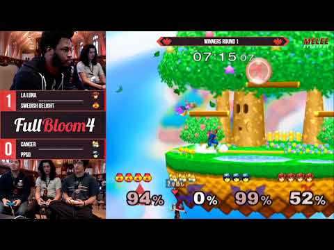 Full Bloom 4 - La Luna & Swedish Delight vs. Cancer & PPSD- Winners Round 1 - SSBM