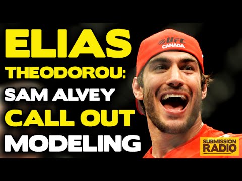 Elias Theodorou responds to Sam Alvey's call out, talks how Modeling affects his MMA career