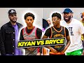 Bryce James Vs Kiyan Anthony W Lebron Carmelo COACHING Nike EYBL Indy Day 3 Recap