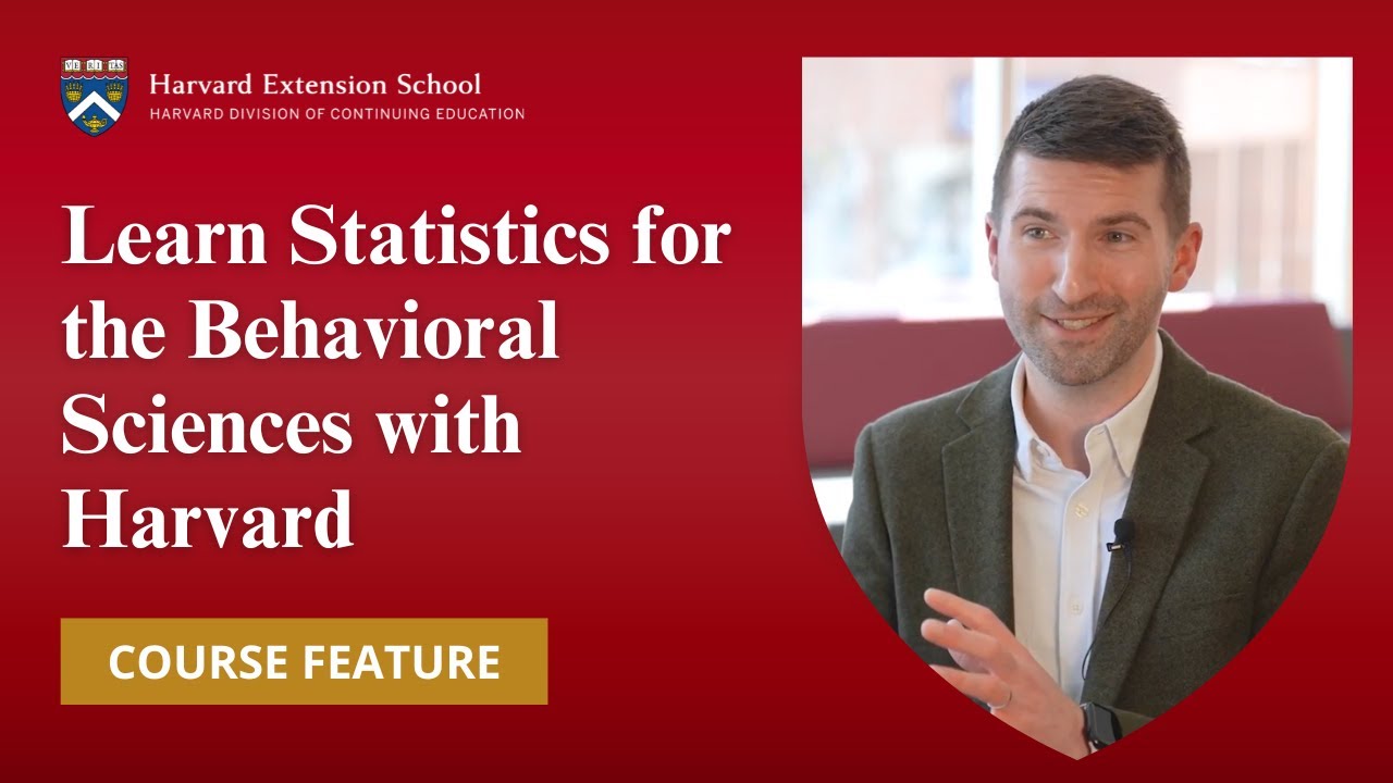 Learn Statistics for the Behavioral Sciences with Harvard
