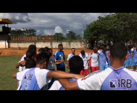 Candangão 2017 - Visita do ex-jogador Maninho aos jogadores