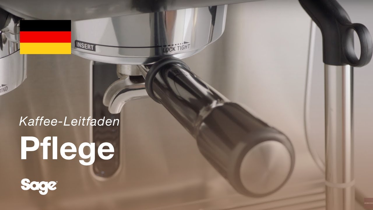 Durchspülen der Brühgruppe