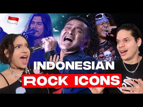 WHO ARE Indonesia's ROCK LEGENDS!? Latinos react to Judika, Virzha & Candil for the first time