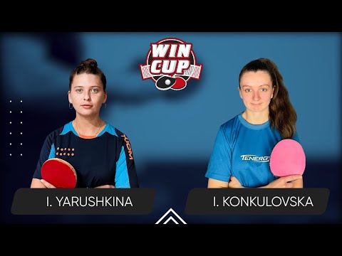 12:45 Iryna Yarushkina - Iryna Konkulovska West 2 WIN CUP 08.12.2023 | TABLE TENNIS WINCUP