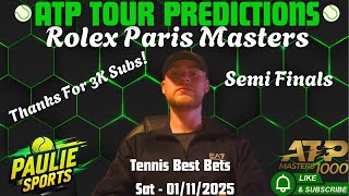 Download the video "ATP Paris Masters | Tennis Predictions Today 01/11/2025 | Betting Breakdown #tennis #sports #france"