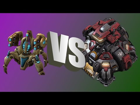Micro vs A Moving Immortals VS Planetary Fortress - StarCraft II