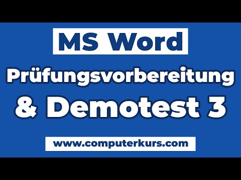 ✅ Word Gesamtbeispiel 3 – Die ideale Übung für deine Prüfungsvorbereitung!