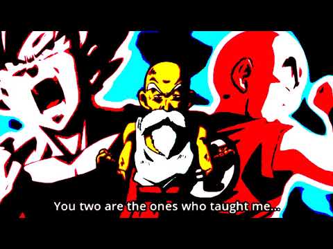 Ultra Instinct Roshi vs Jiren Amv fan made - Shattered Helium - Under The Sky