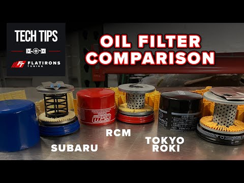 Subaru Oil Filters from Tokyo Roki and Roger Clark Motorsport