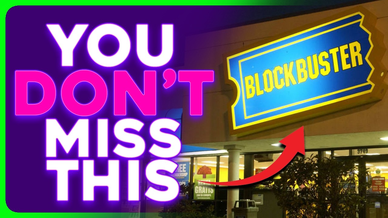 You DON'T Miss Blockbuster