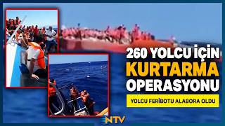 Girne Açıklarında Gemi Alabora Oldu! KKTC Ulaştırma Bakanından Açıklam