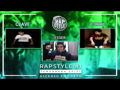 CLAVE vs JC SNAKE -8vos- Rapstyle Sjl - Fecha 01 - Ascenso FMS Perú 2020