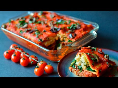 Best Vegan Lasagna - Tons of Veggies!! (Soy Free)