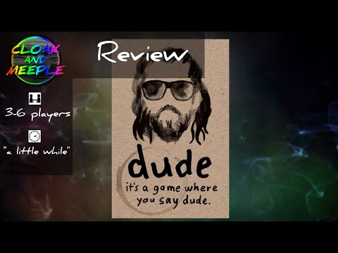 Cloak and Meeple: dude [North Star Games] | Review