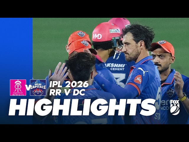 Rajasthan Royals v Delhi Capitals I Match Highlights I Game 43 IPL 2026 I Fox Cricket
