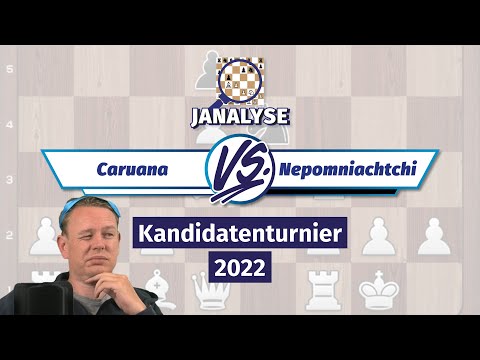 Caruana muss diese Partie gewinnen | Janalyse Kandidatenturnier Runde 9