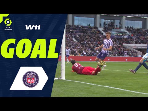 Goal Thijs-Jacco-Jan DALLINGA (50' - TFC) TOULOUSE FC - HAVRE AC (1-2) 23/24