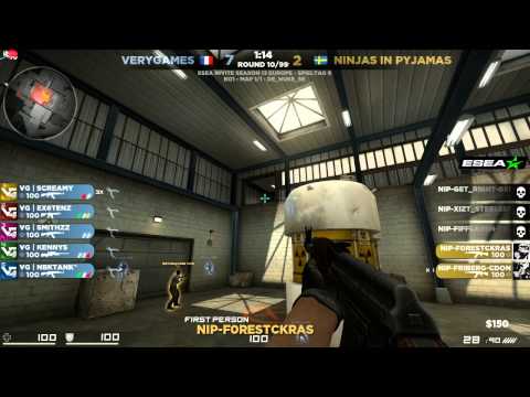ESEA Season 13 Invite Division - NiP vs. VeryGames de_nuke_se