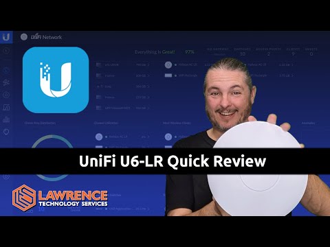 Ubiquiti Unifi U6-LR Quick Review