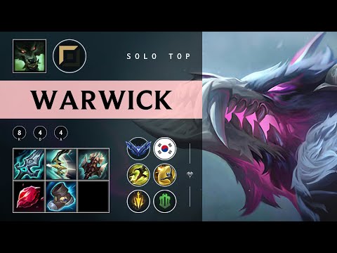 Warwick Top vs Shen - KR Diamond Patch 25.24